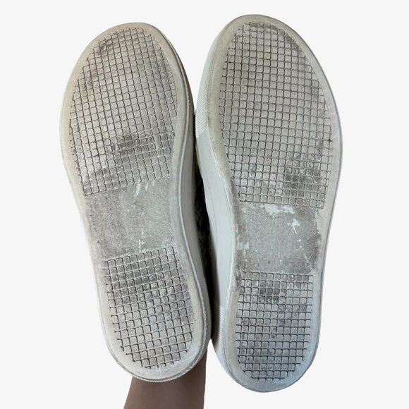 Steve Madden Gills Snakeskin Print Platform Slip-On Sneakers Size 6.5M - Picture 9 of 9